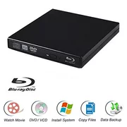 Blu-Ray Player Laptop External USB DVD RW Burner Drive