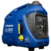 Westinghouse iGen1200 Portable Inverter Generator 1000 Rated 1200 Peak Watts, Gas Powered, CARB Compliant