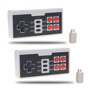 2-pack Wireless Controller Gamepad for Nintendo NES Classic Mini Edition Console