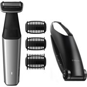 Philips Norelco Bodygroom Series 3500 Showerproof Body Trimmer for Men with Back Attachment, BG5025/49