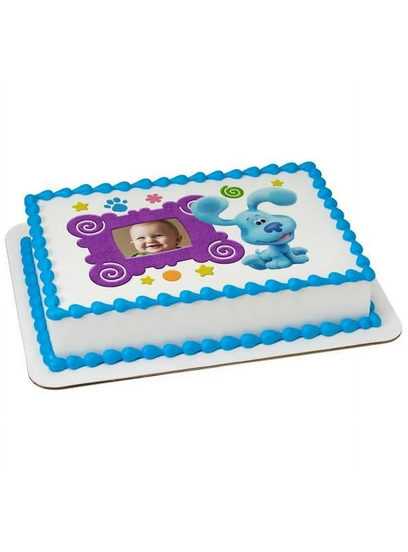 Blue's Clues & You! Good Thinking Edible Cake Topper Image Frame Email Your Photo