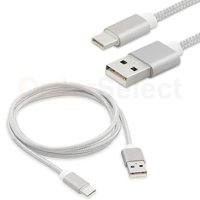 USB Type C Nylon Braided Charger Cable Cord for Phone Samsung Galaxy Note 8 9