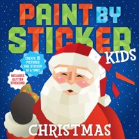Paint by Sticker Kids: Christmas - Paperback