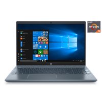 HP Pavilion Laptop 15.6" FHD, AMD Ryzen 5 3500U, AMD Radeon Vega 8, 8GB SDRAM, 1TB HDD+128GB SSD, 15-cw1063wm, Horizon Blue (Google Classroom Compatible)