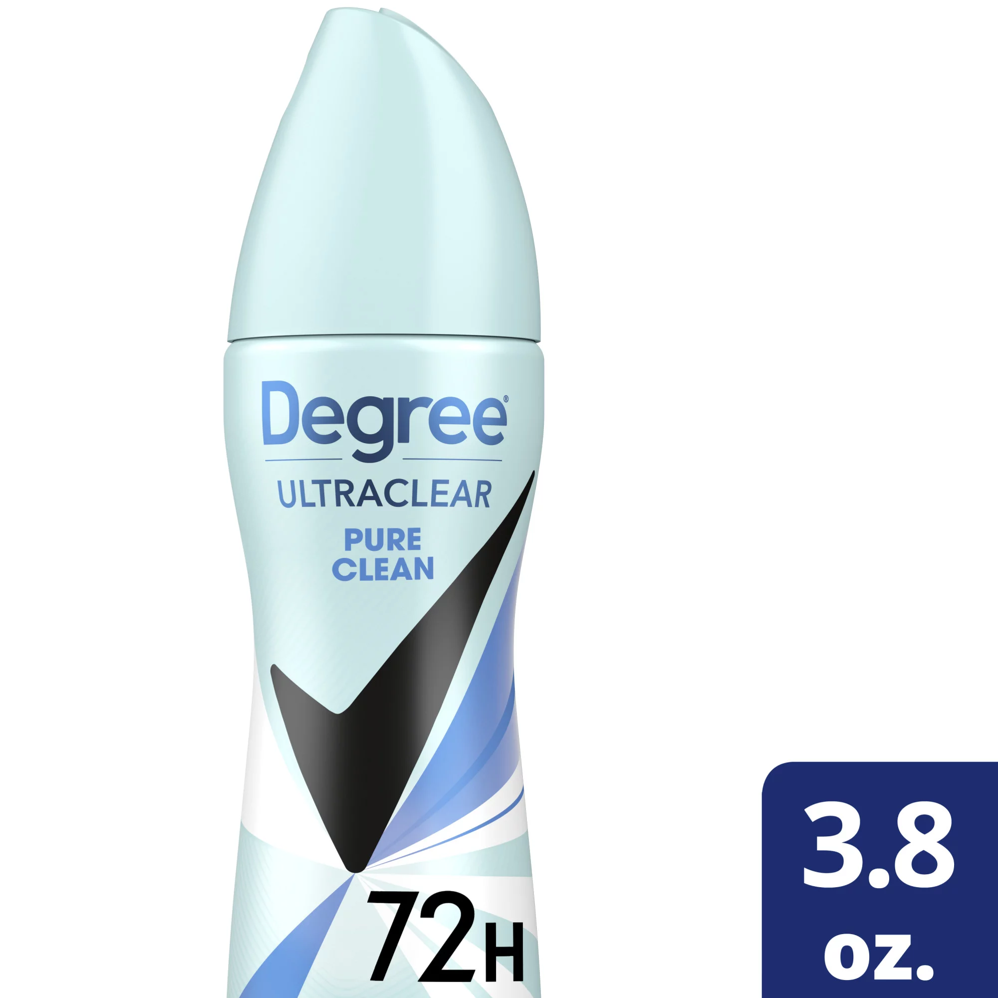 Degree UltraClear Black+White Antiperspirant Deodorant Dry Spray Pure Clean, 3.8 oz
