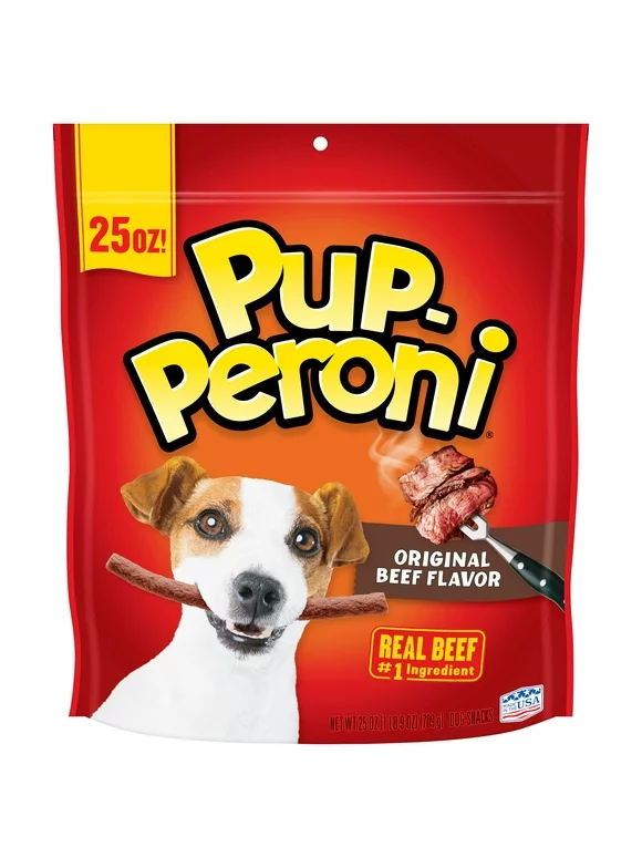 Pup-Peroni Original Beef Flavor Dog Snacks, 25-Ounce