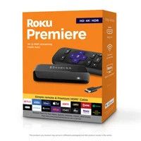 Roku Premiere 4K HDR Streaming Player with Premium HDMI Cable