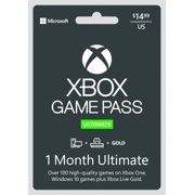 Xbox Game Pass Ultimate 1 Month Sub Card (game Pass + Live Gold)