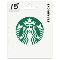 Starbucks $15 Gift Card