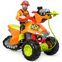 Rescue Heroes Forrest Fuego & Fire Tracker Play Vehicle