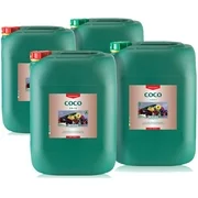 CANNA Coco 2 Pack 20L A & B (2 Part Set) Bundle Hydroponic Grow Base Nutrients (Total of 80 Liters)