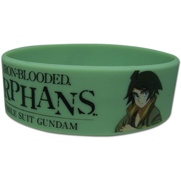 Gundam Iron-Blooded Orphans - Orga & Mikazuki PVC Wristband