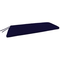 Mainstays Solid Navy Outdoor Patio Bench Cushion