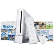 Refurbished Wii Bundle With Wii Sports & Wii Sports Resort White