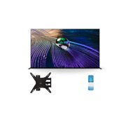 Sony XR65A90J 65" A90J Series HD OLED 4K Smart TV with a Walts TV Medium Full Motion Mount for 32"-65" Compatible TV's and Walts HDTV Screen Cleaner Kit (2021)