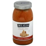 DeLallo Pomodoro Fresco Creamy Vodka Tomato Sauce, 25.25 oz, (Pack of 6)