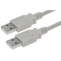 SF Cable 3 feet USB 2.0 A Male to A Male Cable - Off- White