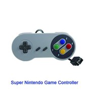 JTEEY Replacement Wired Controller for New Super Nintendo NES/SNES Classic Edition Mini 2017, Classic Game Controller Joystick Gamepad (2 Pack)