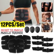 ABS Stimulator Toning Belt, EMS Abdominal Muscle Trainer for Arm Leg Abdomen Smart Training Body Building Ab Core Toners Home Workout Fitness