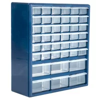 Stalwart Deluxe 42 Drawer Compartment Storage Tool Box