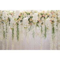 Aktudy Beautiful Flowers Background Backdrop Cloth Photographic Props (0.4x0.6m)