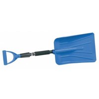SUBZERO 17211 8.5" Plastic Snow Shovel with 30" to 37" Plastic Handle