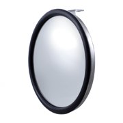 8.5" Offset Chrome Convex Truck Mirror for Peterbilt and Freightliner