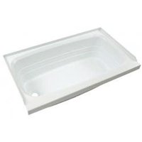 Lippert Components 209681 White 24" x 46" Left Handed Bath Tub