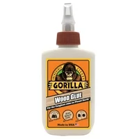 Gorilla Wood Glue Natural Wood Color, 4 ounce Bottle
