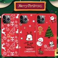 iPhone 11 Pro Max Christmas Santa Claus Phone Case for iPhone 11 Cartoon Christmas Deer Soft TPU Phone Back Cover Case For iPhone 11 Pro Max