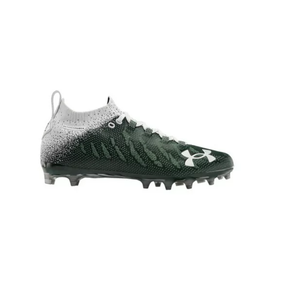 NEW Under Armour Spotlight LUX MC Football/Lacrosse Cleats Forest Green Sz 13 M