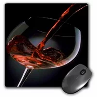 3dRose Pour A Glass Of Red Wine, Mouse Pad, 8 by 8 inches