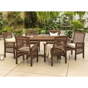 Manor Park Outdoor Patio Dining Set, 7 Piece, Multiple Colors and Styles