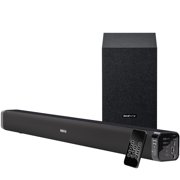 Deco Home 60W Soundbar with Subwoofer - Premium 2.1 Channel Audio - Wireless Connectivity