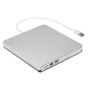 Docooler USB 3.0 Portable Ultra Slim External CD-RW DVD-RW CD DVD ROM Player Drive Writer Rewriter Burner