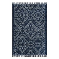 Better Homes & Gardens Grey Jeweled Medallion Woven Outdoor Rug