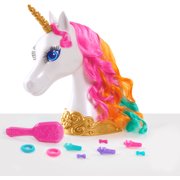 Barbie Dreamtopia Unicorn Styling Head, 10-pieces, Ages 3 +