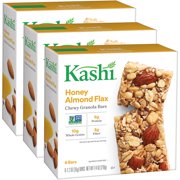 Kashi Chewy Granola Bars, Honey Almond Flax, 1.2 Oz, 6 Ct  (Pack of 3)