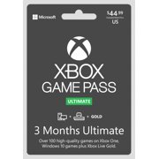 Xbox Game Pass Ultimate 3 Month Sub Card (game Pass + Live Gold)