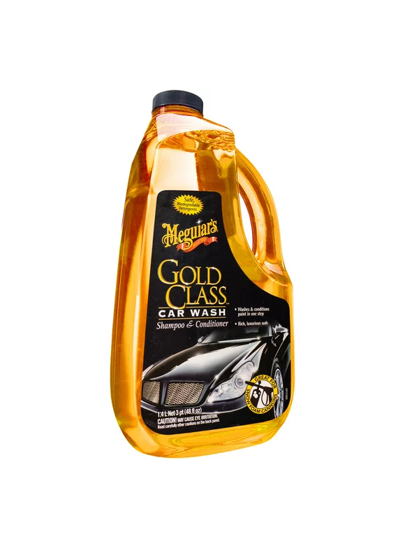 Meguiar's G7148 Gold Class Car Wash Shampoo and Conditioner - 48 oz.