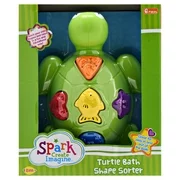 Spark Create Imagine Turtle Shape Sorter Bath Set, 6 Pieces