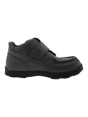 Girls Black Leather Neoprene Split-Sole Jazz Shoes 8 Toddler-4 Kids