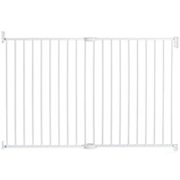 Munchkin Extending XL Tall and Wide Hardware Baby Gate, Extends 33" - 56" Wide, White