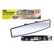 12" Long Panoramic Rear View Mirror Attachment for Car Truck Wide Rearview Auto