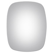 Flat Passenger Side Mirror Glass Replacement for Trucks Pickups SUV