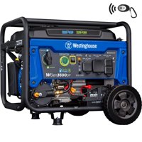 Westinghouse WGen3600DF Dual Fuel (Gas and Propane) Electric Start Portable Generator 3600 Rated 4650 Peak Watts, RV Ready, CARB Compliant