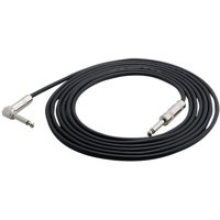 Pyle PCBL4F12 12 Gauge 12Ft .25 in. Male To Right Angle .25 in. Male Phono Instrument-Amp Cable