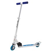 Razor A2 Kick Scooter for Kids - Wheelie Bar, Front Suspension, Lightweight, Foldable, Aluminum Frame, and Adjustable Handlebars