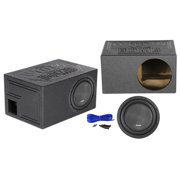 American Bass XR-10D2 2000w 10" Competition Subwoofer+Vented Sub Box Enclosure