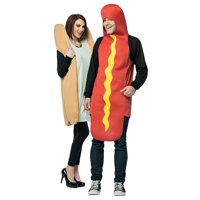 Hot Dog and Bun Couples Halloween Costume